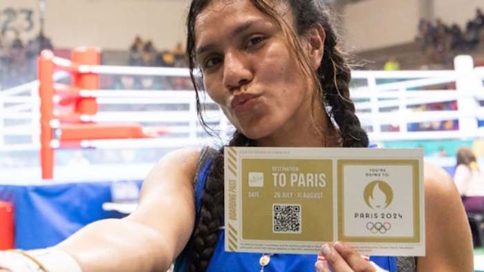 Jajaira Gonzalez's win at the 2023 Pan American Games semifinals in Santiago, Chile has earned her a direct boxing ticket to the 2024 Paris Olympics. RANDOM HITS.